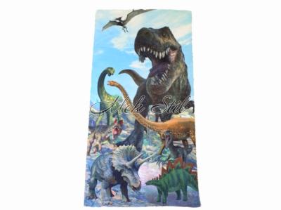 Детска колекция  Детски плажни кърпи Детска плажна кърпа - Динозаври
